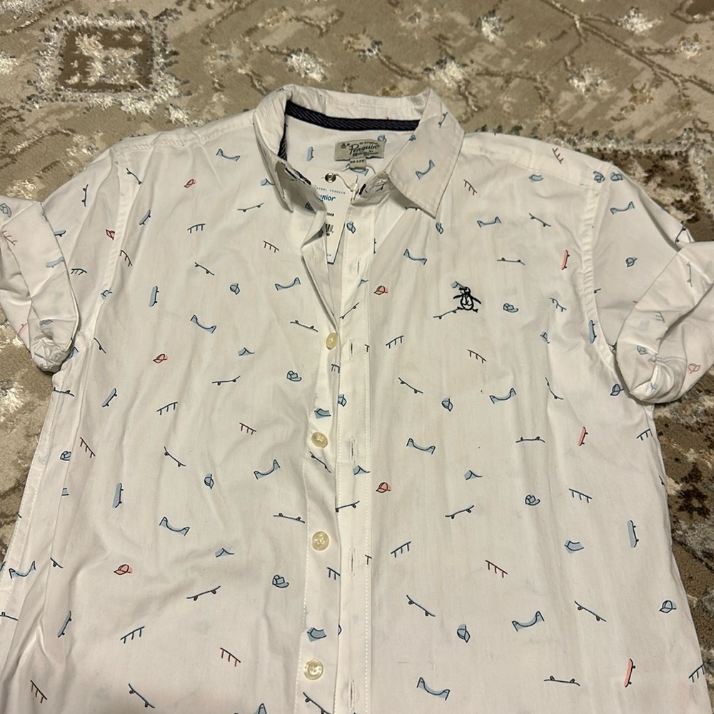 Boys button down shirt. New with tags
